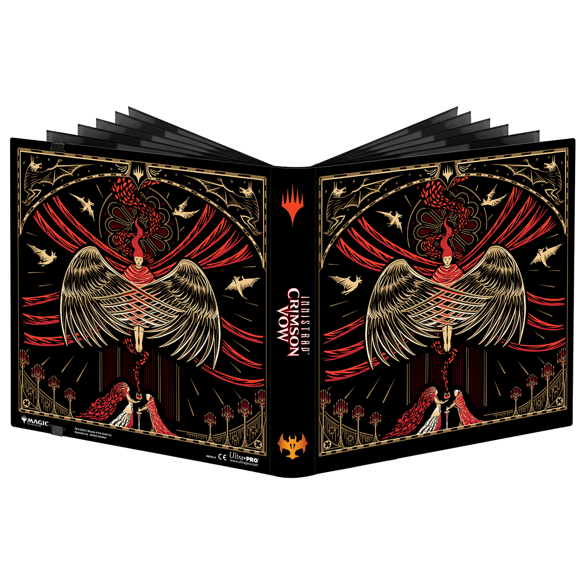 Innistrad: Crimson Vow Wedding Invitation 12-Pocket PRO-Binder for Magic: The Gathering | Ultra PRO International