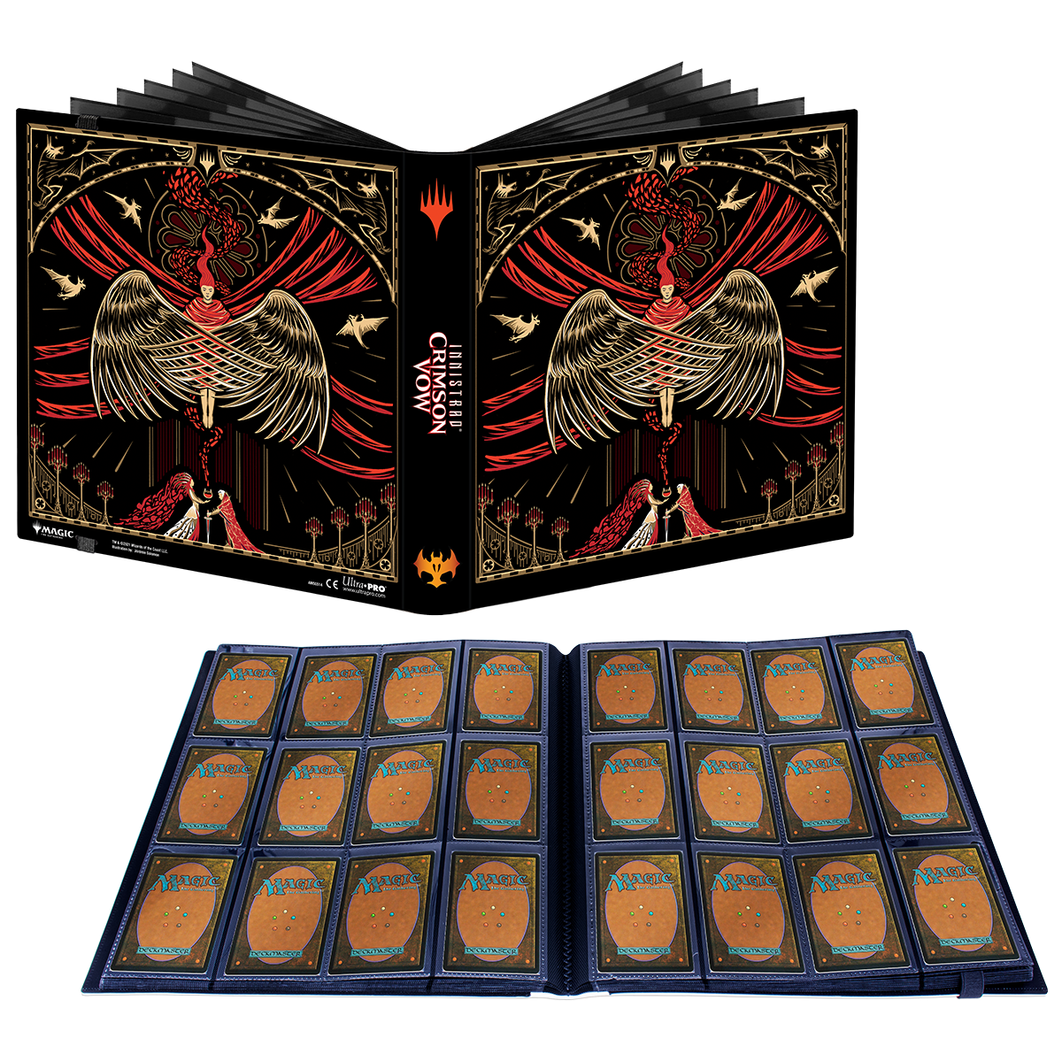 Innistrad: Crimson Vow Wedding Invitation 12-Pocket PRO-Binder for Magic: The Gathering | Ultra PRO International