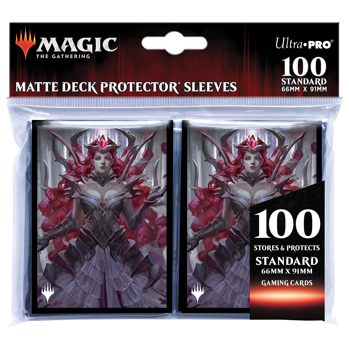 Innistrad: Crimson Vow Olivia, Crimson Bride Standard Deck Protector Sleeves (100ct) for Magic: The Gathering | Ultra PRO International