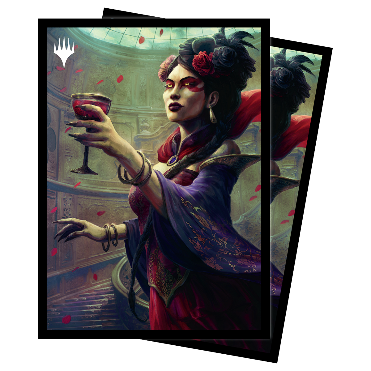 Innistrad: Crimson Vow Henrika, Infernal Seer Standard Deck Protector Sleeves (100ct) for Magic: The Gathering| Ultra PRO International