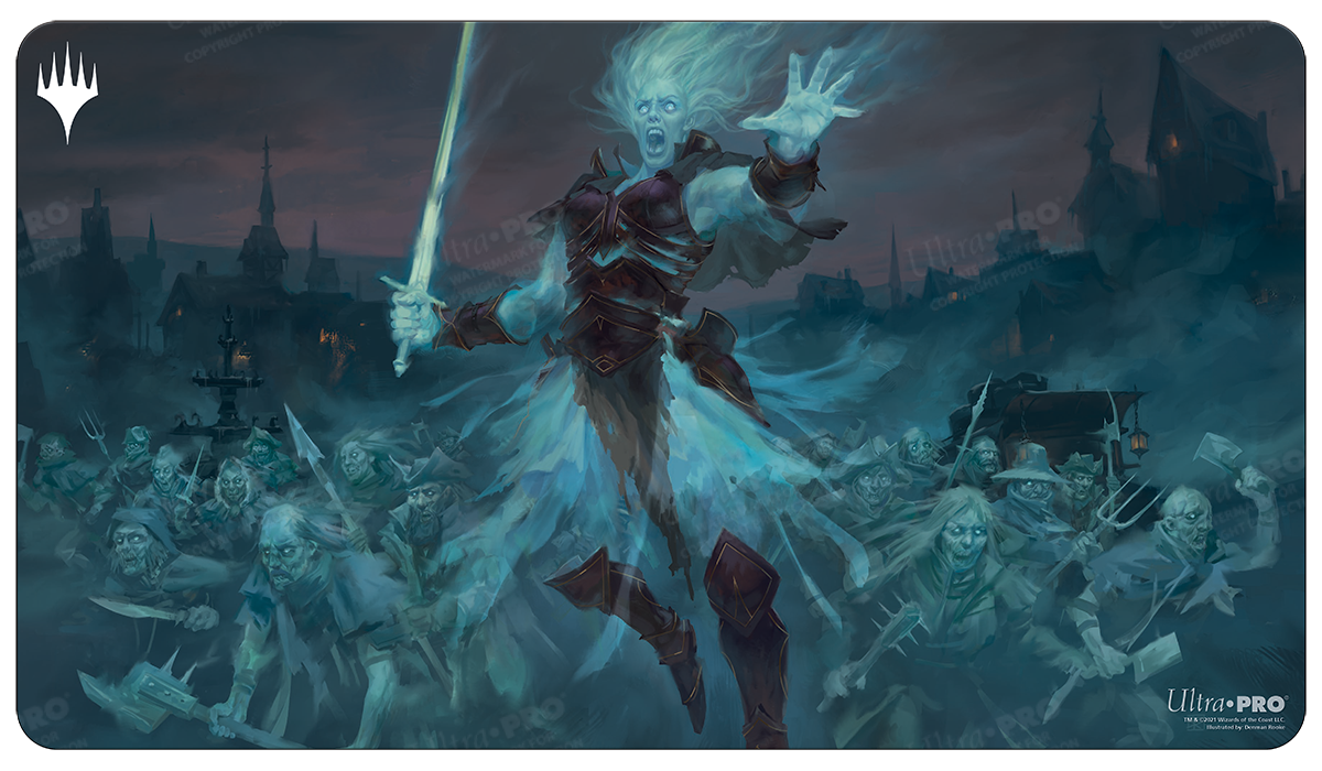 Innistrad Crimson Vow Millicent, Restless Revenant Standard Gaming Playmat for Magic: The Gathering | Ultra PRO International