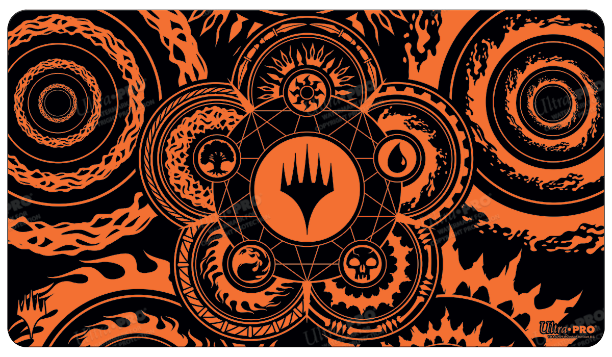Mana 7 Color Wheel Standard Gaming Playmat for Magic: The Gathering | Ultra PRO International
