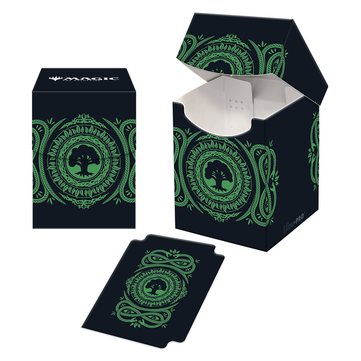 Mana 7 Forest 100+ Deck Box for Magic: The Gathering | Ultra PRO International