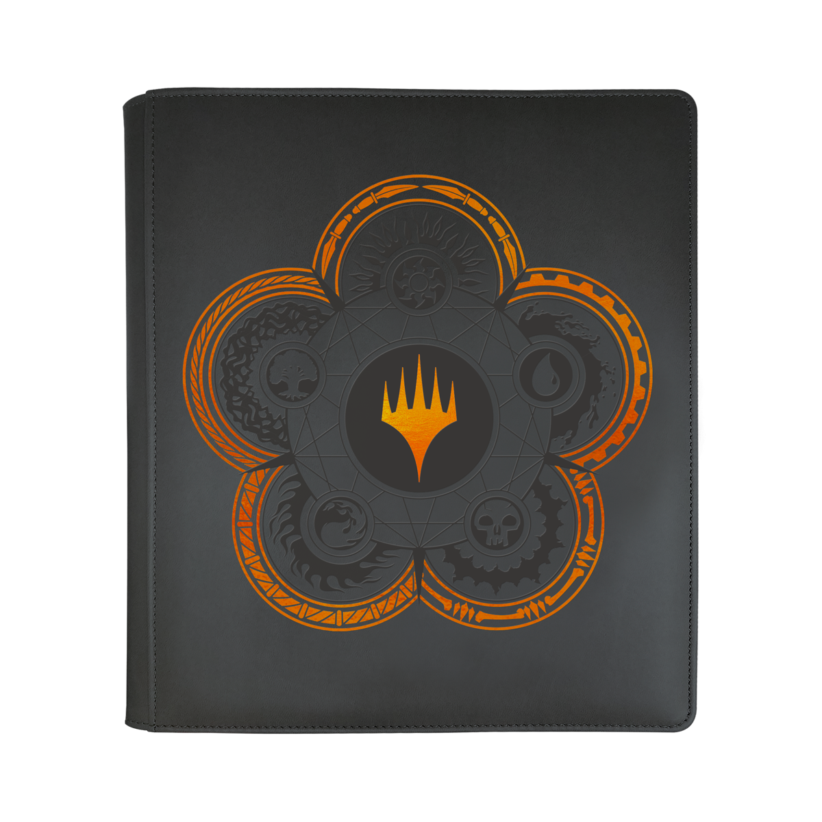 Ultra PRO マジック:ザ・ギャザリング マナ7　バインダー　12ポケット Mana 7 Color Wheel 12-Pocket Zippered PRO-Binder for Magic: The