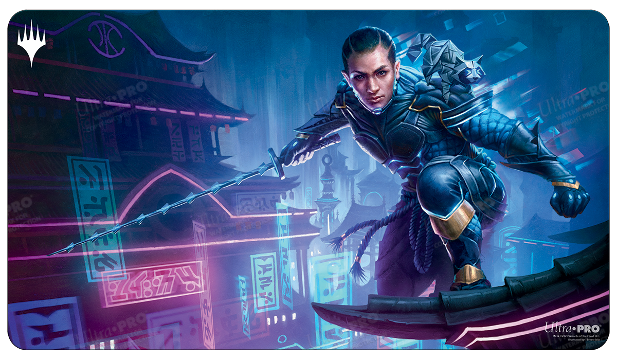 Kamigawa Neon Dynasty Kaito Shizuki Standard Gaming Playmat for Magic: The Gathering | Ultra PRO International