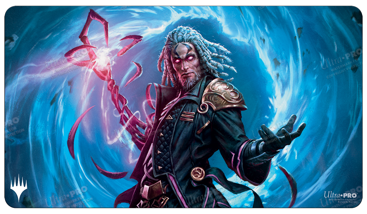 Kamigawa Neon Dynasty Tezzeret, Betrayer of Flesh Standard Gaming Playmat for Magic: The Gathering | Ultra PRO International