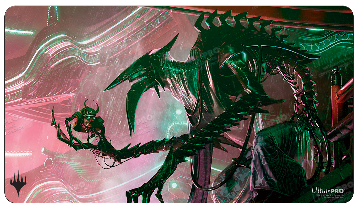 Kamigawa Neon Dynasty Jin-Gitaxias, Progress Tyrant Standard Gaming Playmat for Magic: The Gathering | Ultra PRO International