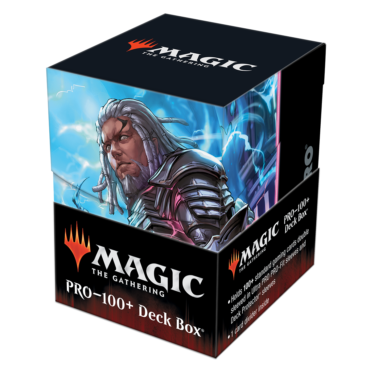 Kamigawa Neon Dynasty Tezzeret, Betrayer of Flesh 100+ Deck Box for Magic: The Gathering | Ultra PRO International
