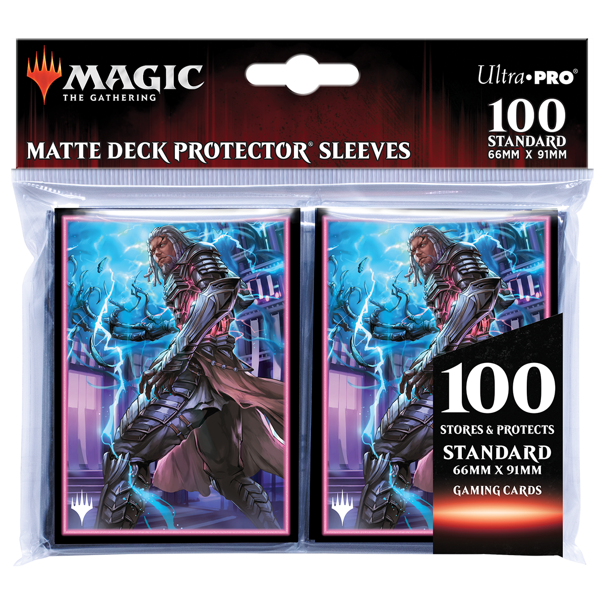Kamigawa Neon Dynasty Tezzeret, Betrayer of Flesh Standard Deck Protector Sleeves (100ct) for Magic: The Gathering | Ultra PRO International