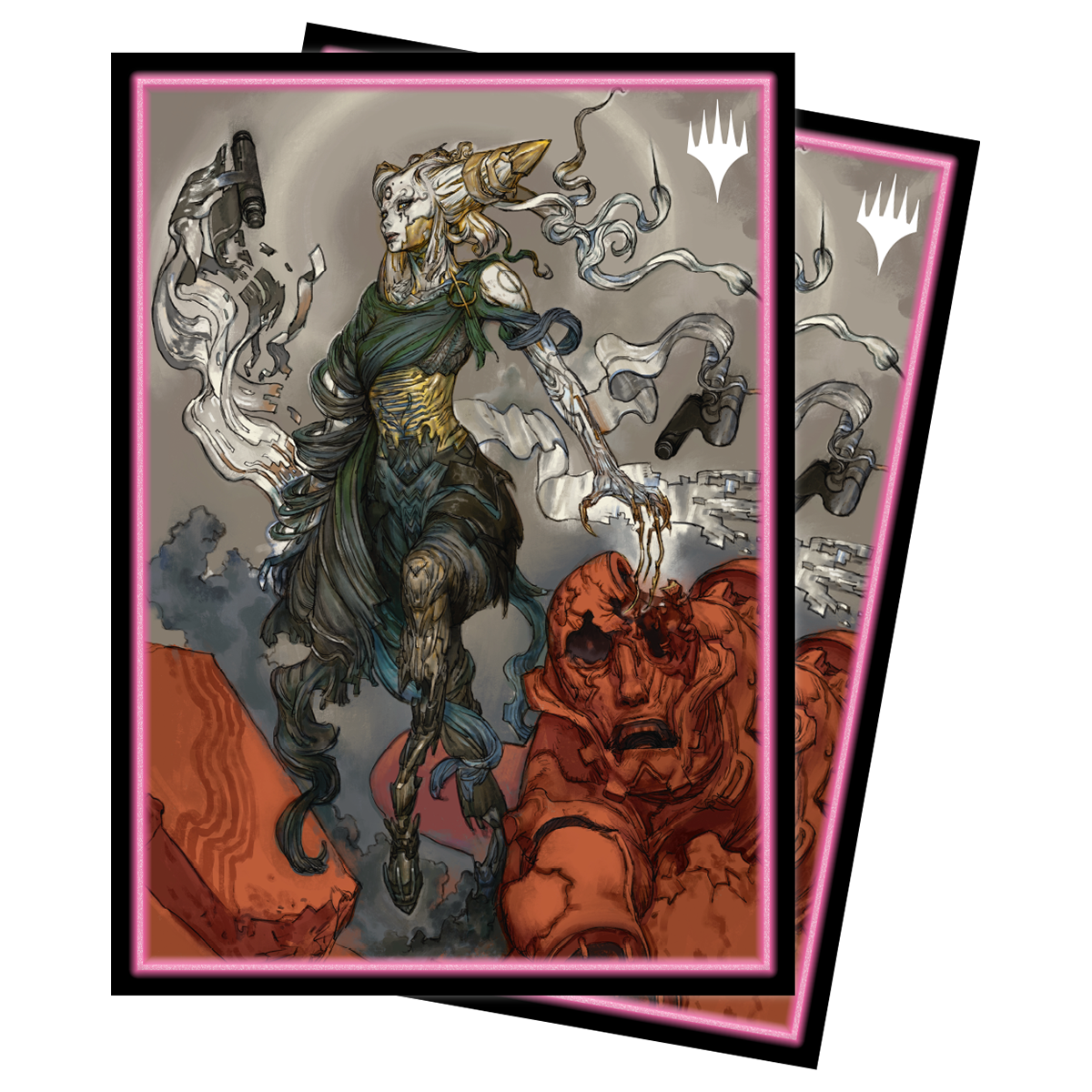 Kamigawa Neon Dynasty Tamiyo, Completed Sage Standard Deck Protector Sleeves (100ct) for Magic: The Gathering | Ultra PRO International