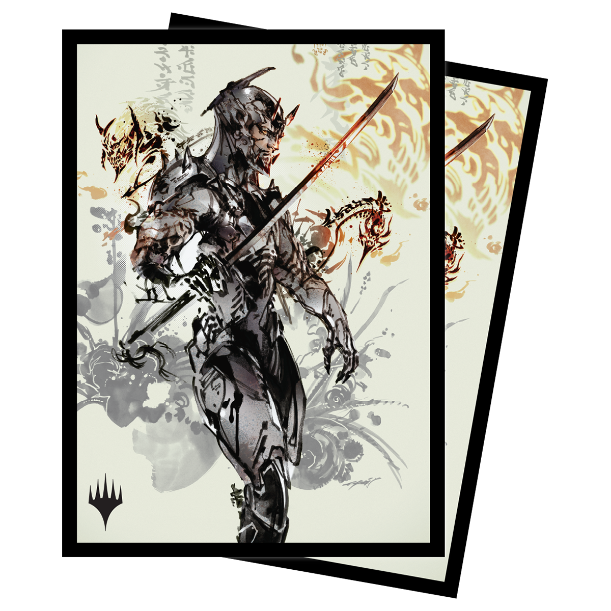 Kamigawa Neon Dynasty Satoru Umezawa Standard Deck Protector Sleeves (100ct) for Magic: The Gathering | Ultra PRO International