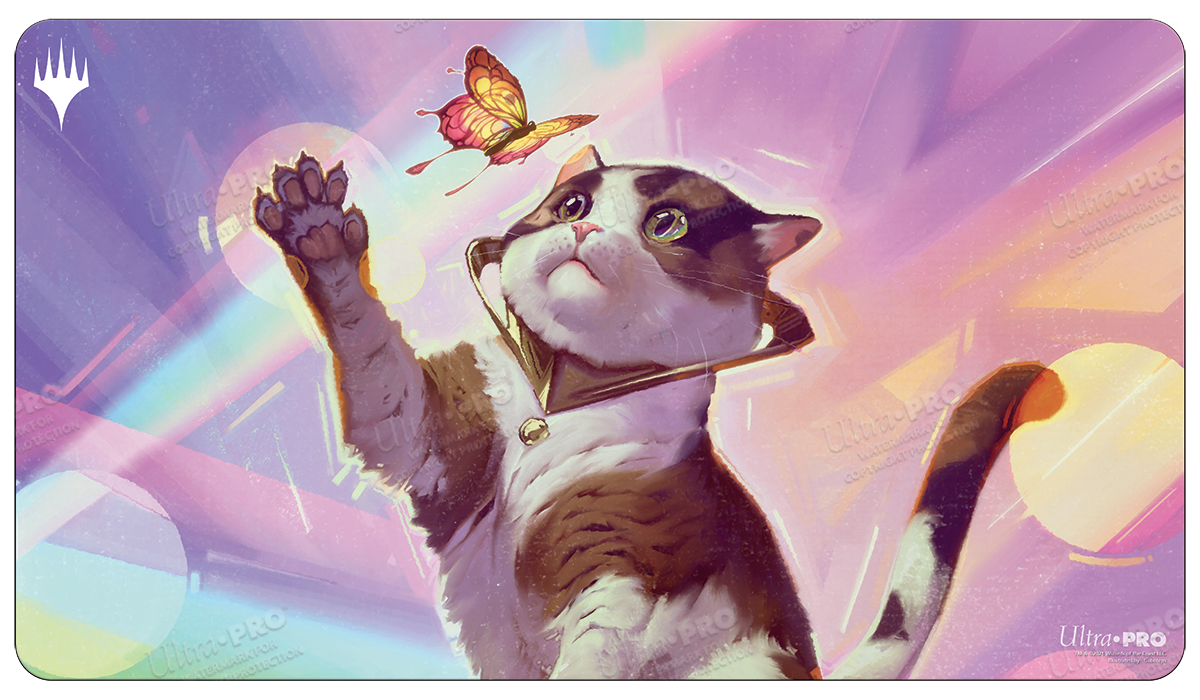 Unfinity Cat Token Standard Gaming Playmat for Magic: The Gathering