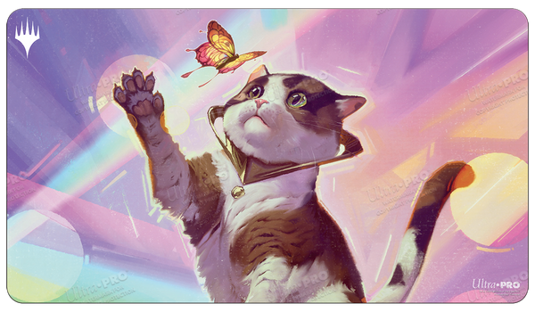 【新品】MTG Unfinity 猫 トークン ウルトラプロ 公式 プレイマット Unfinity Cat Token Standard Gaming Playmat for Magic: The