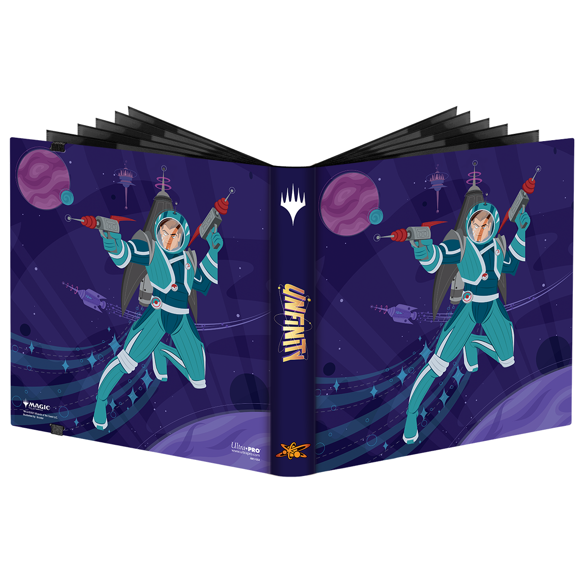 Unfinity Space Beleren 12-Pocket PRO-Binder for Magic: The Gathering | Ultra PRO International