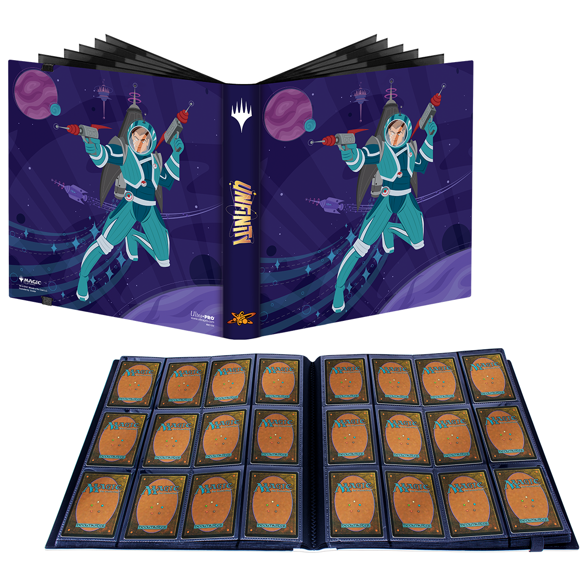 Unfinity Space Beleren 12-Pocket PRO-Binder for Magic: The Gathering | Ultra PRO International