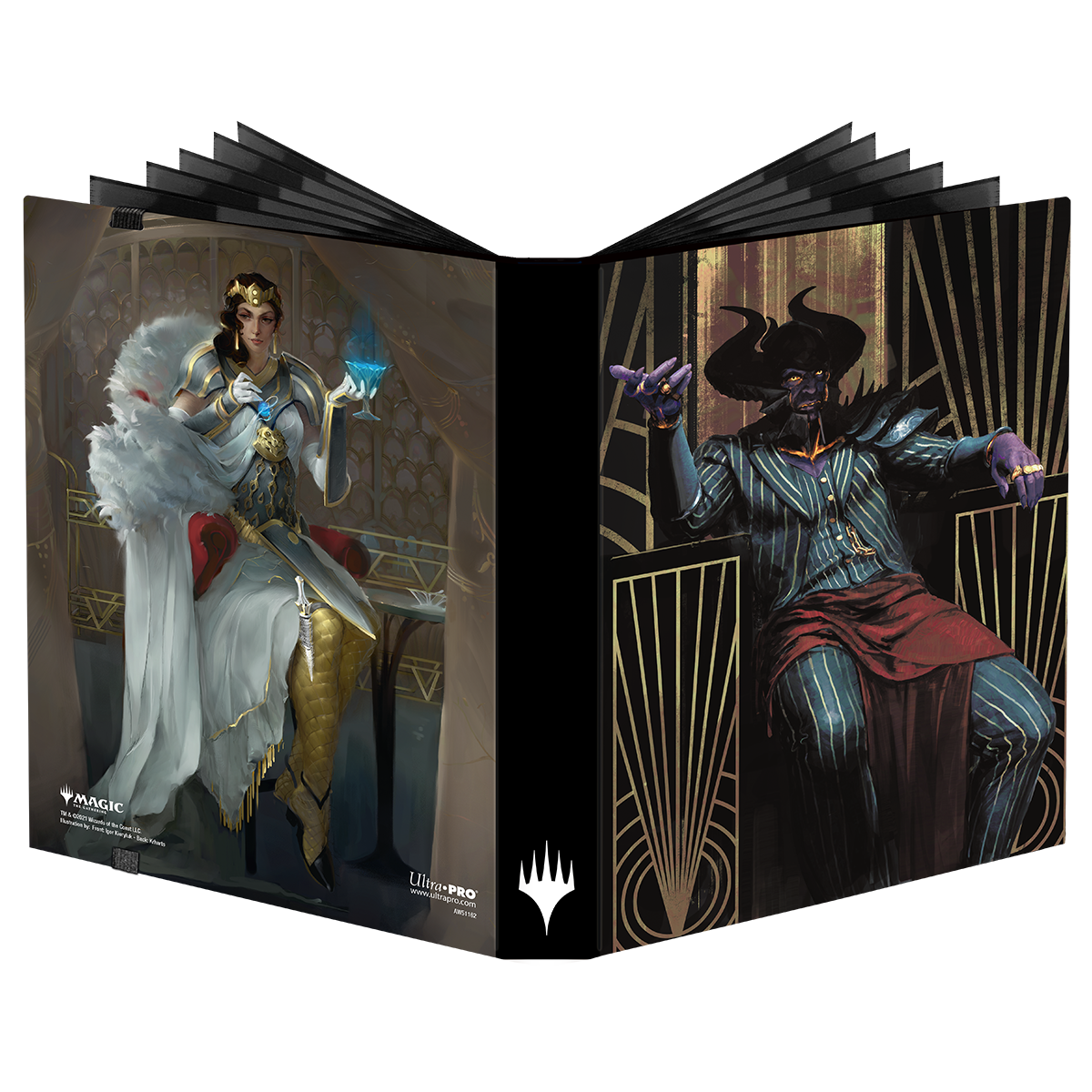 Streets of New Capenna Ob Nixilis and Elspeth 9-Pocket PRO-Binder for Magic: The Gathering | Ultra PRO International