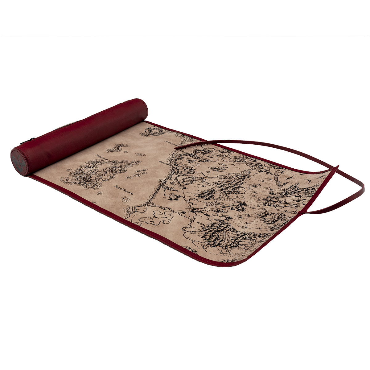 Sword Coast Dice Scroll Map for Dungeons & Dragons | Ultra PRO International