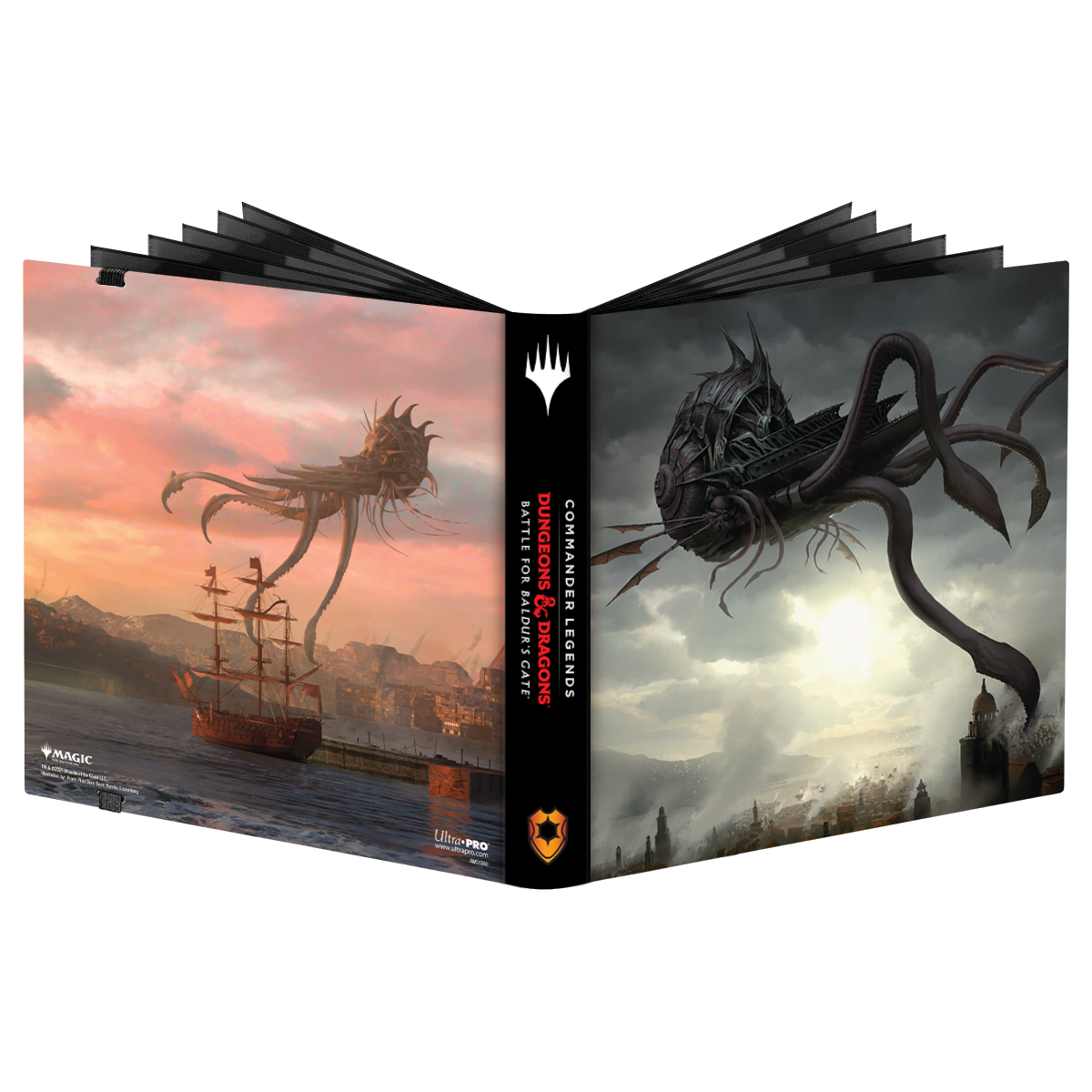 Commander Legends: Battle for Baldur's Gate Nautiloid Ship 12-Pocket PRO-Binder for Magic: The Gathering | Ultra PRO International