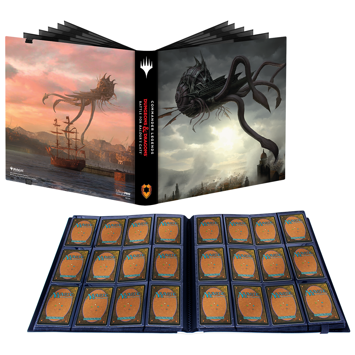 Commander Legends: Battle for Baldur's Gate Nautiloid Ship 12-Pocket PRO-Binder for Magic: The Gathering | Ultra PRO International