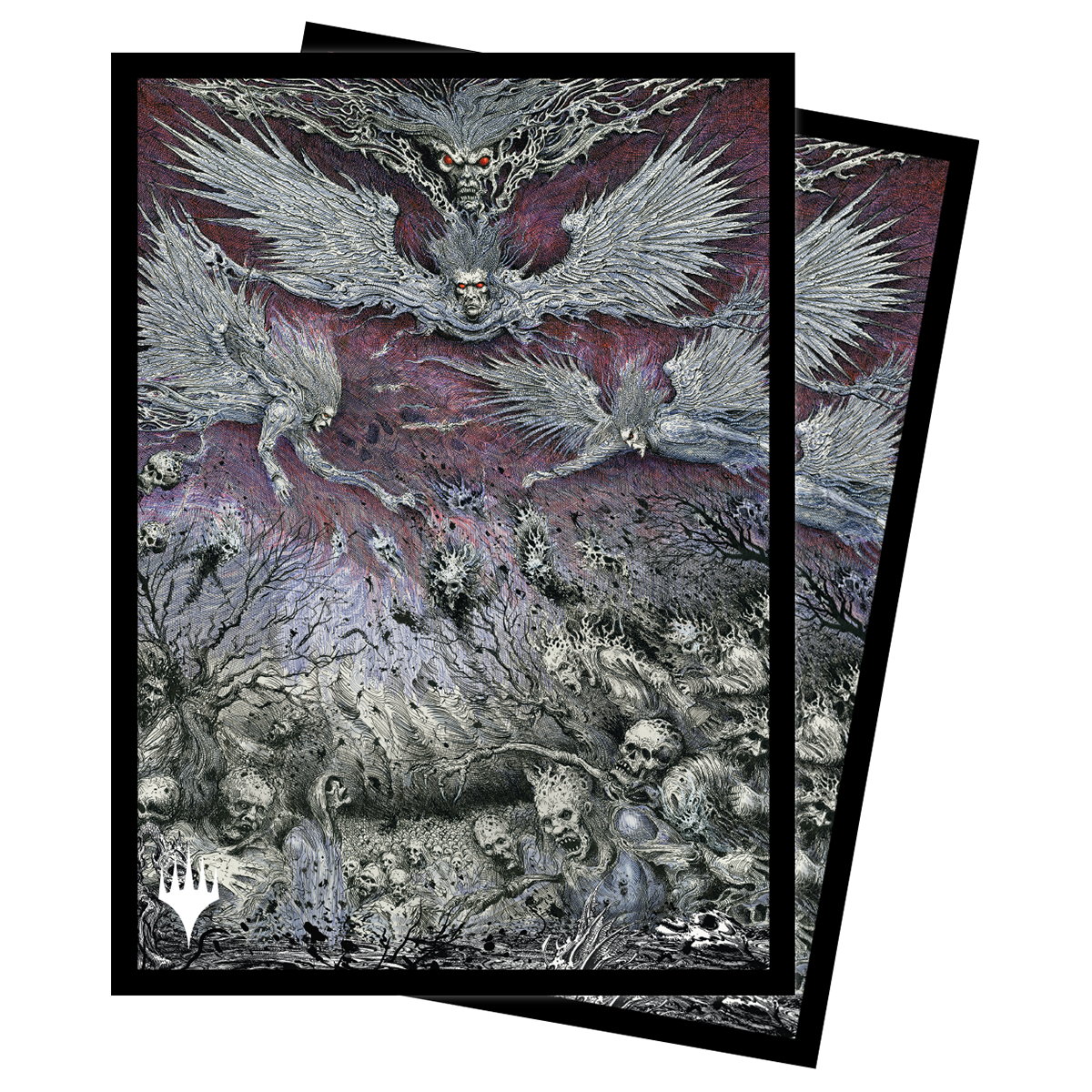 Double Masters 2022 Damnation Standard Deck Protector Sleeves (100ct) for Magic: The Gathering | Ultra PRO International