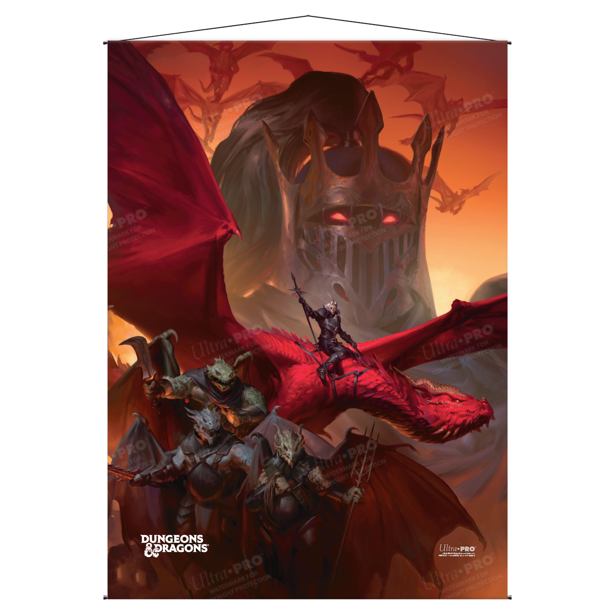 Cover Series Dragonlance Shadow of the Dragon Queen Wall Scroll for Dungeons & Dragons | Ultra PRO International
