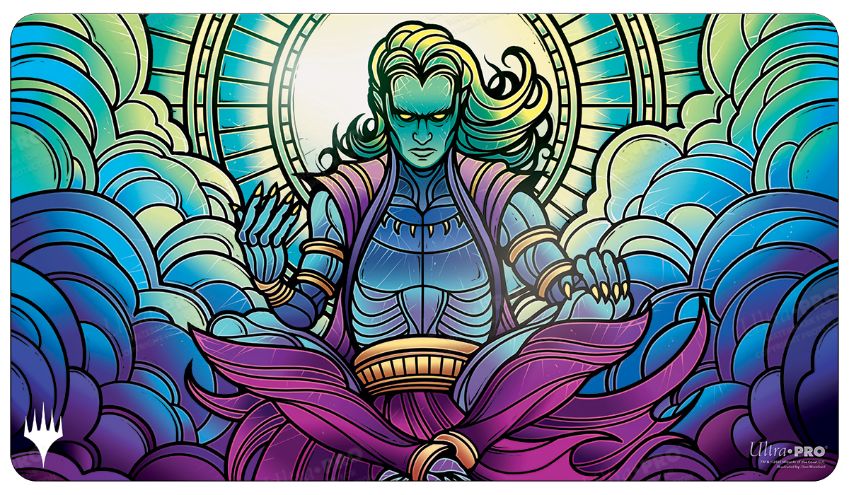 Dominaria United Zur, Eternal Schemer Standard Gaming Playmat for Magic: The Gathering | Ultra PRO International