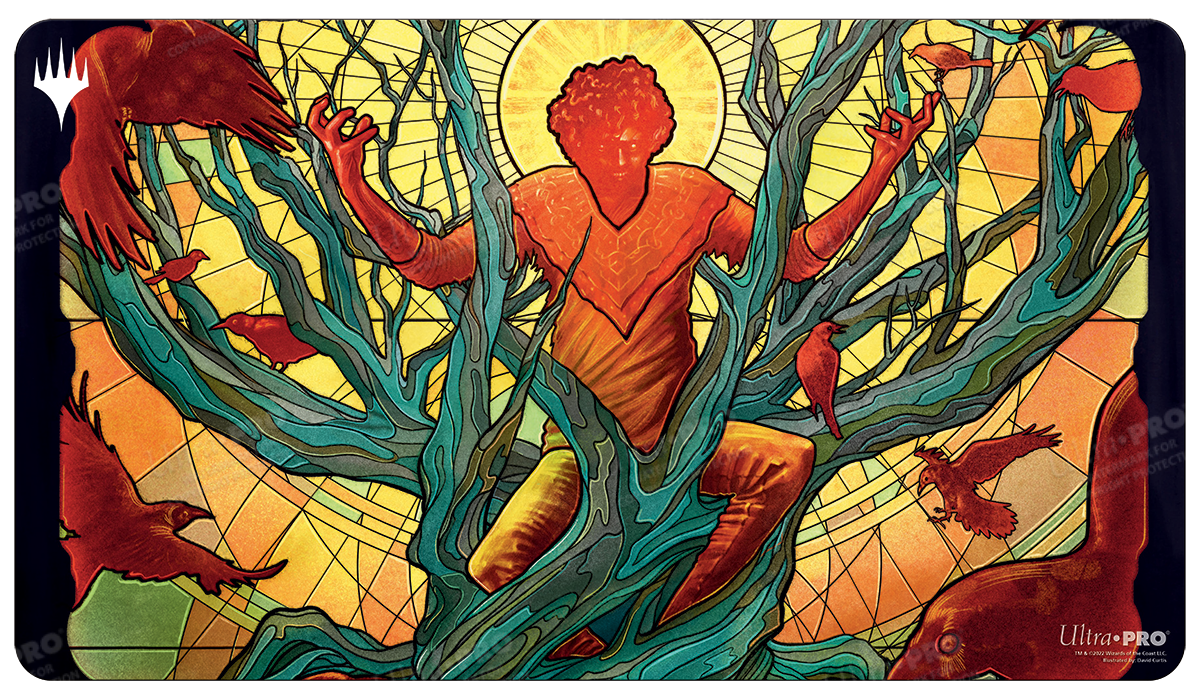 Dominaria United The Raven Man Standard Gaming Playmat for Magic: The Gathering | Ultra PRO International