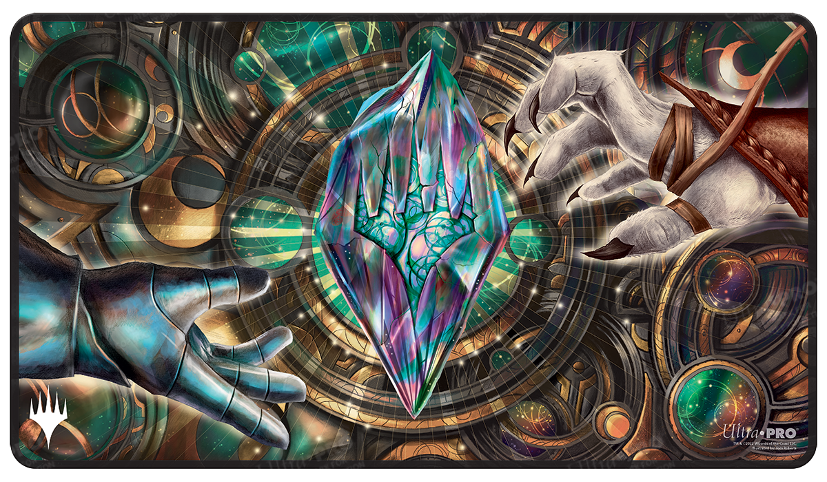 Dominaria United Stylized Planeswalker Symbol Stitched Gaming Playmat for Magic: The Gathering | Ultra PRO International