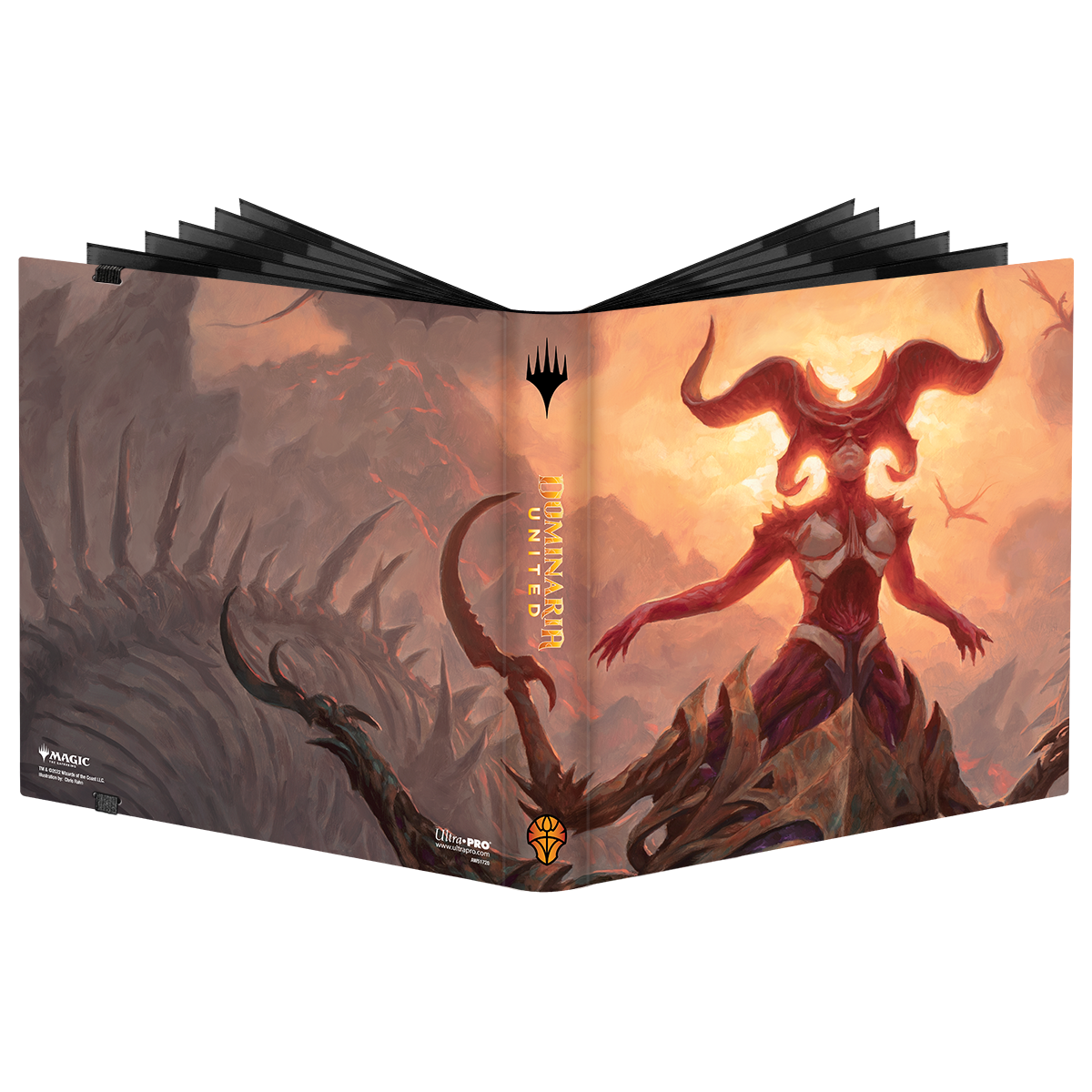Dominaria United Sheoldred, the Apocalypse 12-Pocket PRO-Binder for Magic: The Gathering | Ultra PRO International