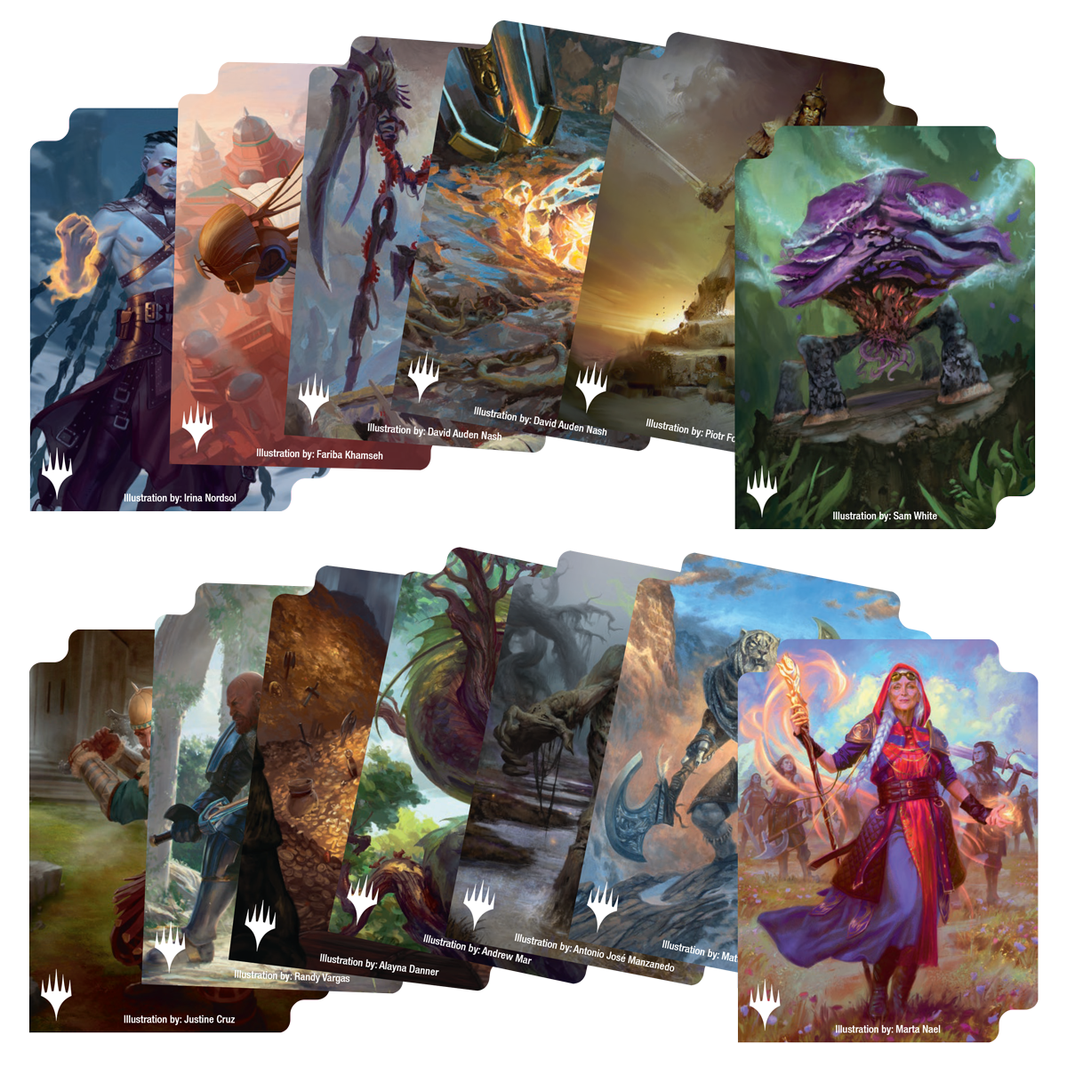 Dominaria United Emblems and Tokens Card Deck Divider Pack for Magic: The Gathering | Ultra PRO International