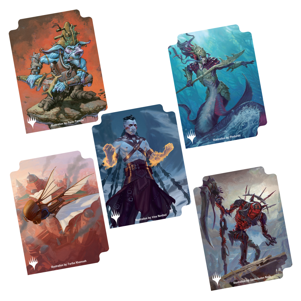 Dominaria United Emblems and Tokens Card Deck Divider Pack for Magic: The Gathering | Ultra PRO International