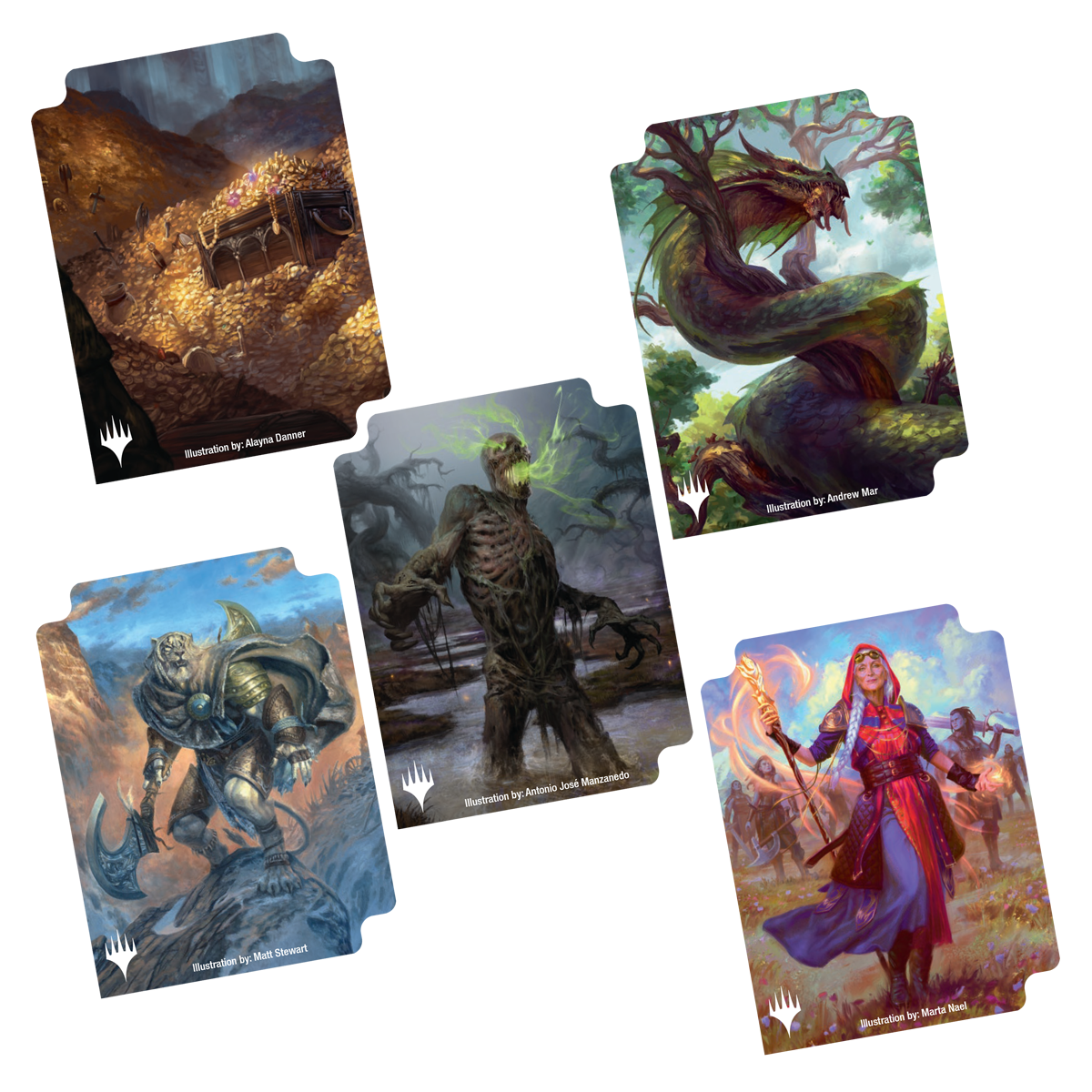 Dominaria United Emblems and Tokens Card Deck Divider Pack for Magic: The Gathering | Ultra PRO International