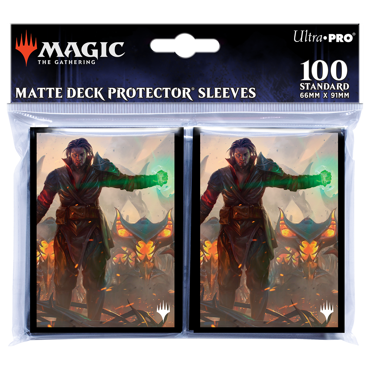 The Brothers' War Mishra, Eminent One Standard Deck Protector Sleeves (100ct) for Magic: The Gathering | Ultra PRO International