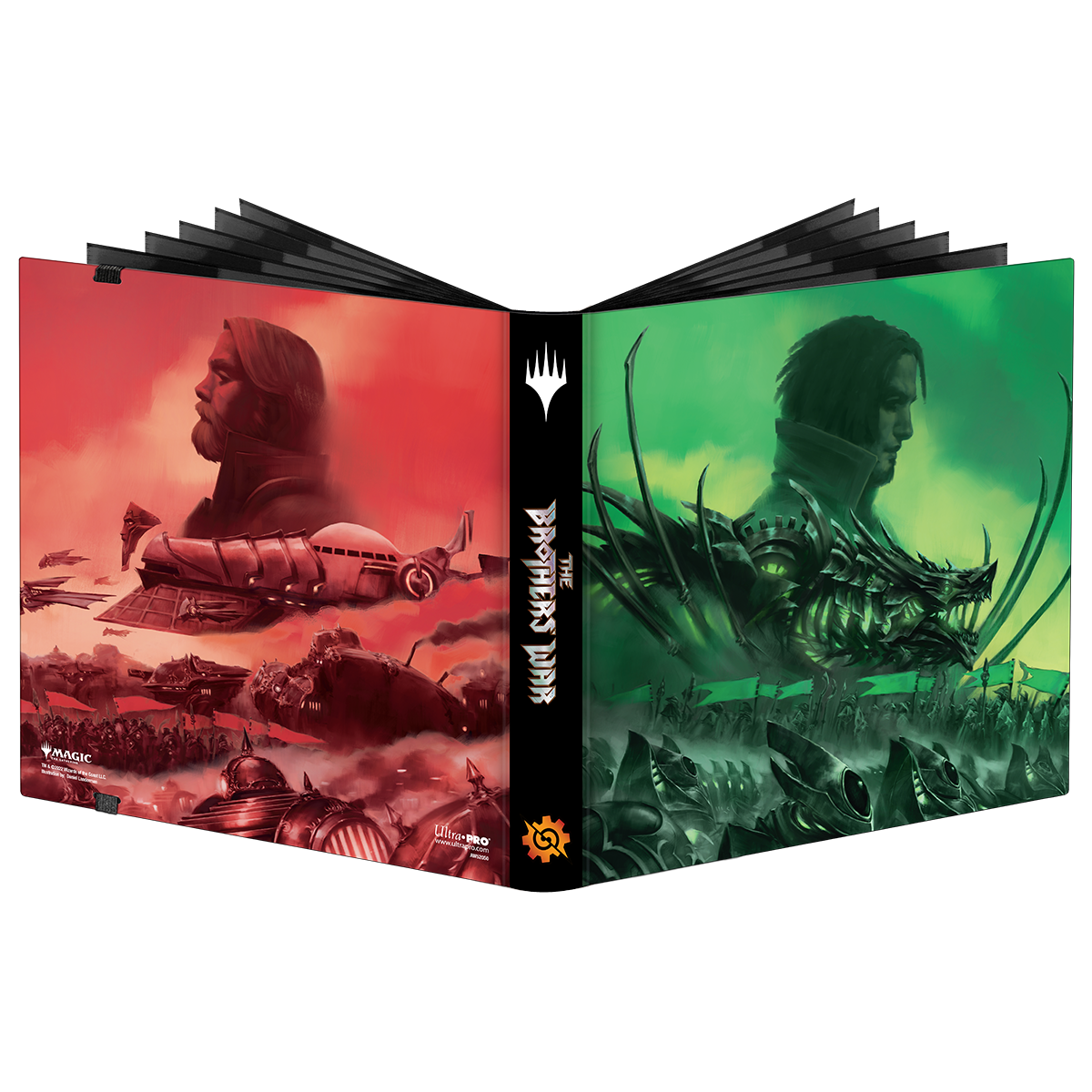 The Brothers' War Pre-Release Mishra and Urza 12-Pocket PRO-Binder for Magic: The Gathering | Ultra PRO International
