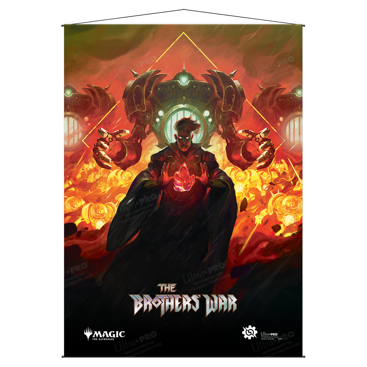 The Brothers' War Set Booster Artwork Wall Scroll for Magic: The Gathering | Ultra PRO International