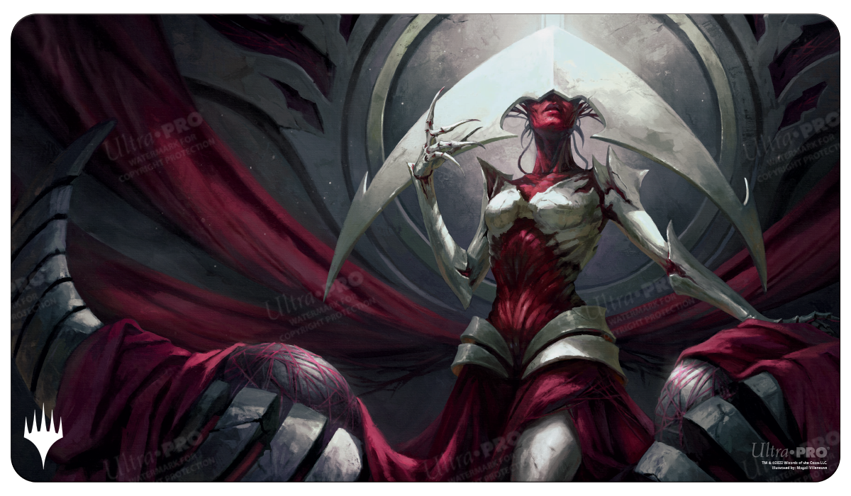 MTG 両面プレイマット エリシュ・ノーン & アトラクサ Phyrexia All Will Be One Elesh Norn & Atraxa Double-Sided Standard