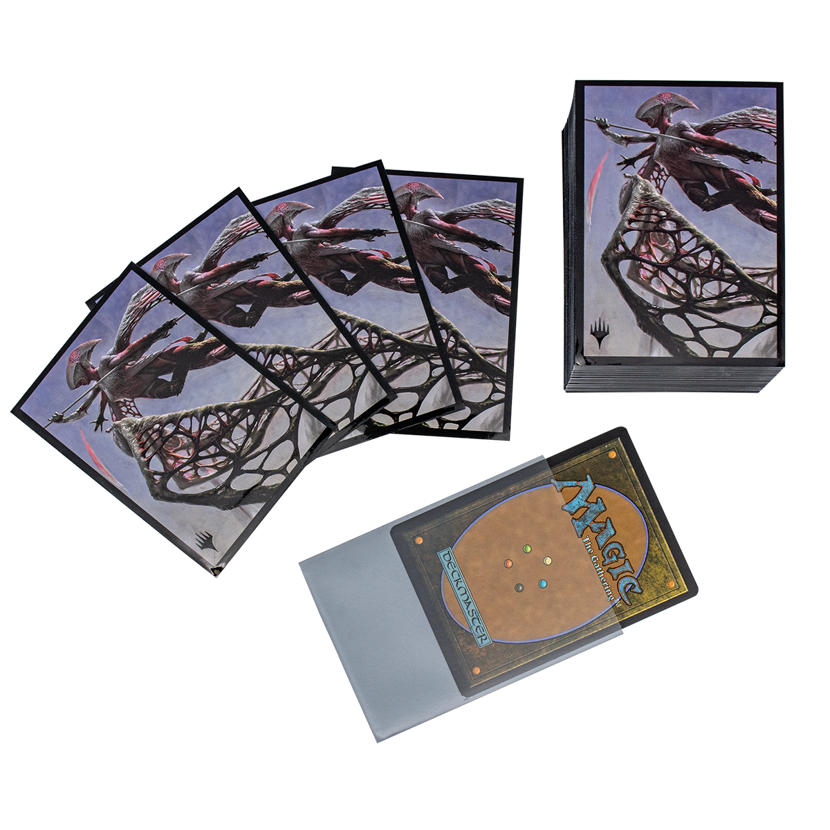 Phyrexia All Will Be One Ixhel, Scion of Atraxa Standard Deck Protector Sleeves (100ct) for Magic: The Gathering | Ultra PRO International