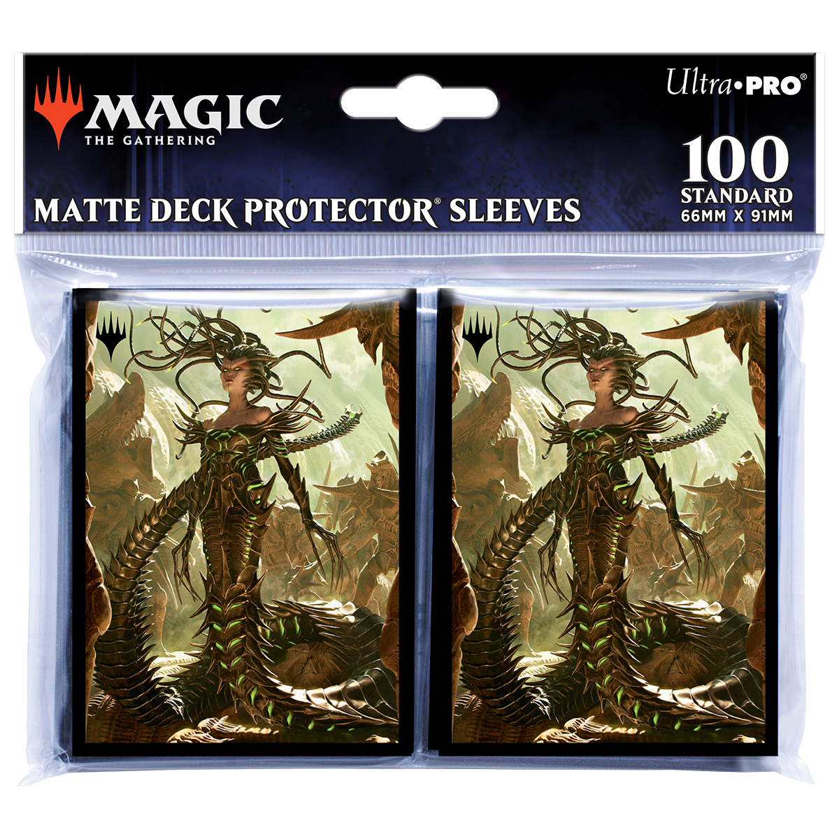 Phyrexia All Will Be One Vraska, Betrayal’s Sting Standard Deck Protector Sleeves (100ct) for Magic: The Gathering | Ultra PRO International