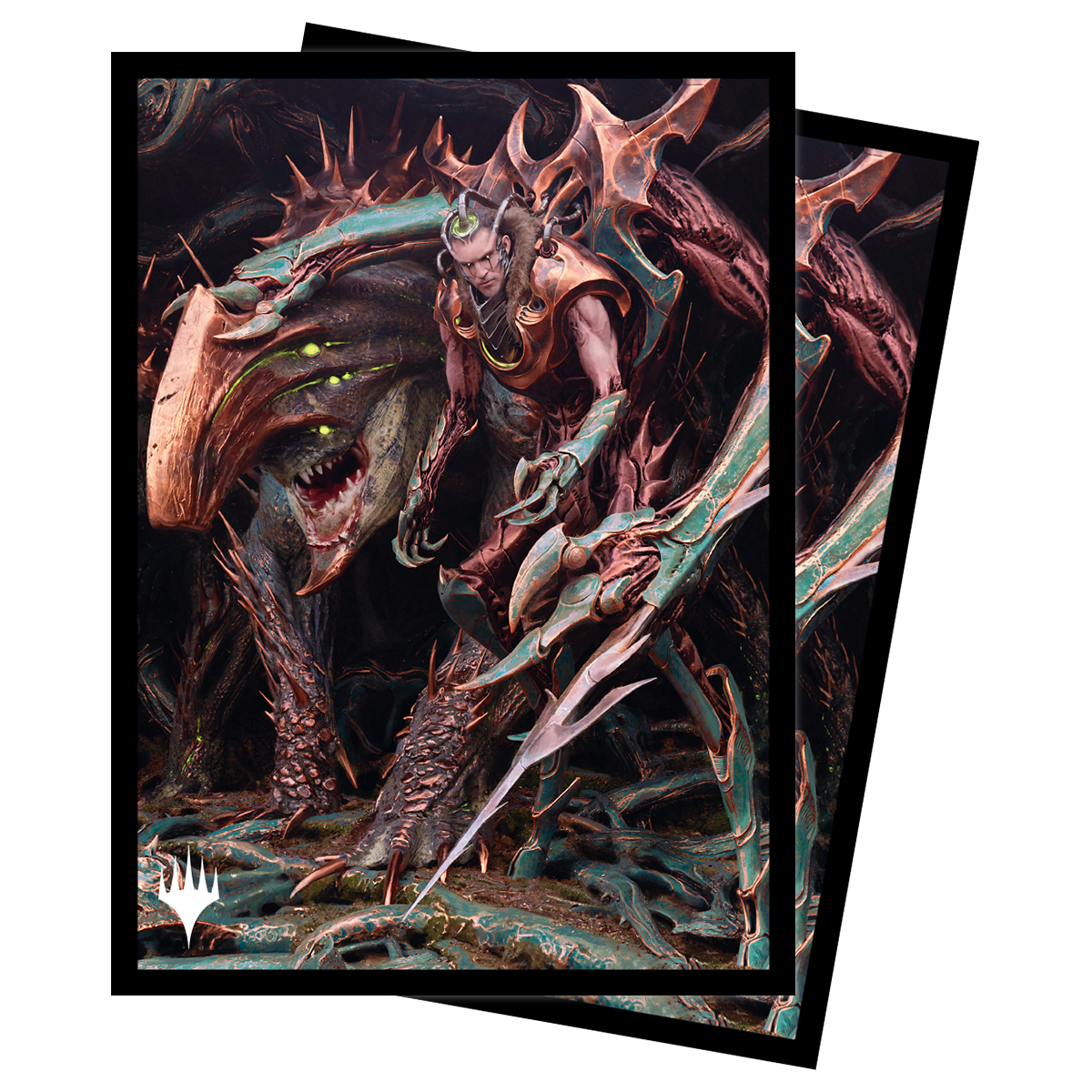 Phyrexia All Will Be One Lukka, Bound to Ruin Standard Deck Protector Sleeves (100ct) for Magic: The Gathering | Ultra PRO International