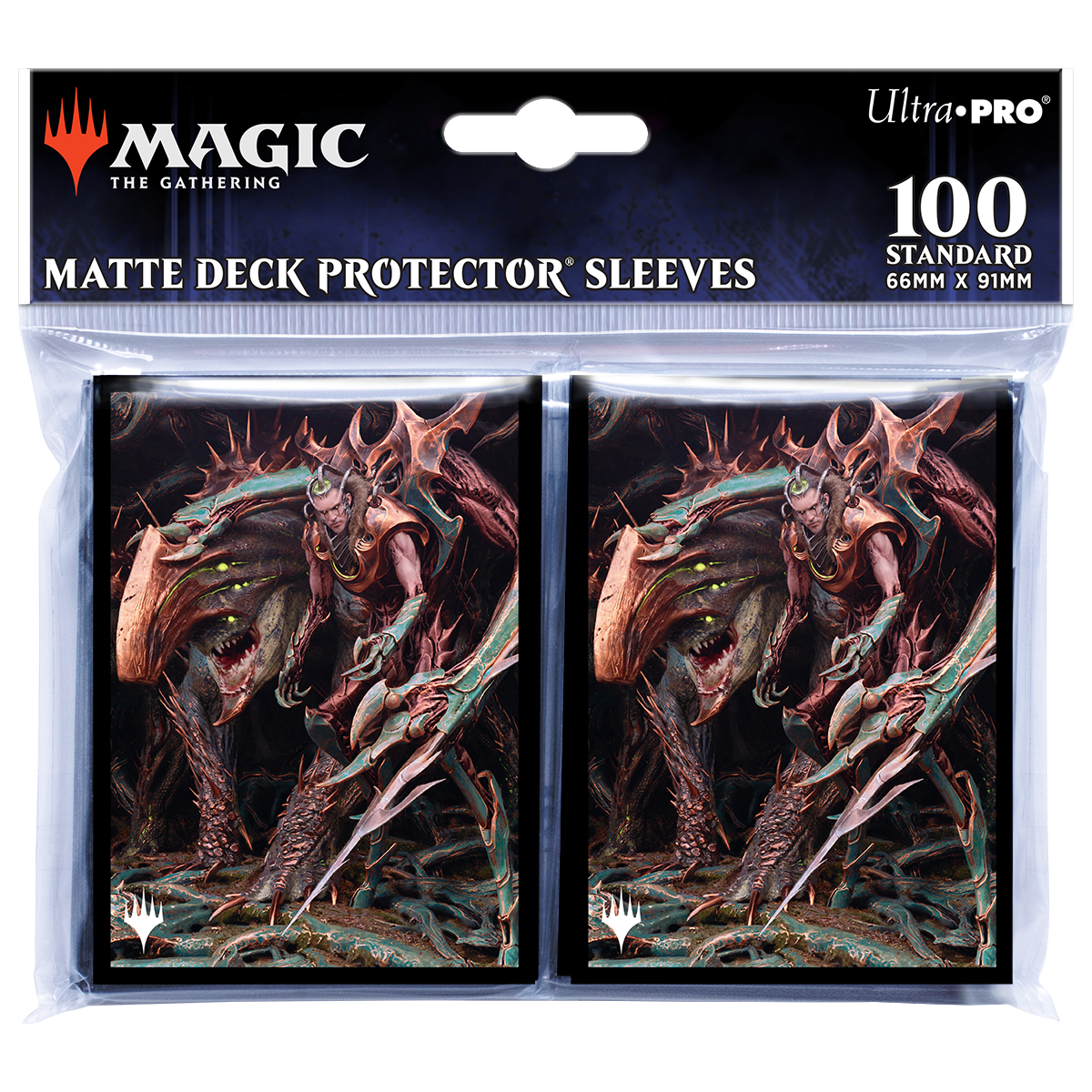 Phyrexia All Will Be One Lukka, Bound to Ruin Standard Deck Protector Sleeves (100ct) for Magic: The Gathering | Ultra PRO International
