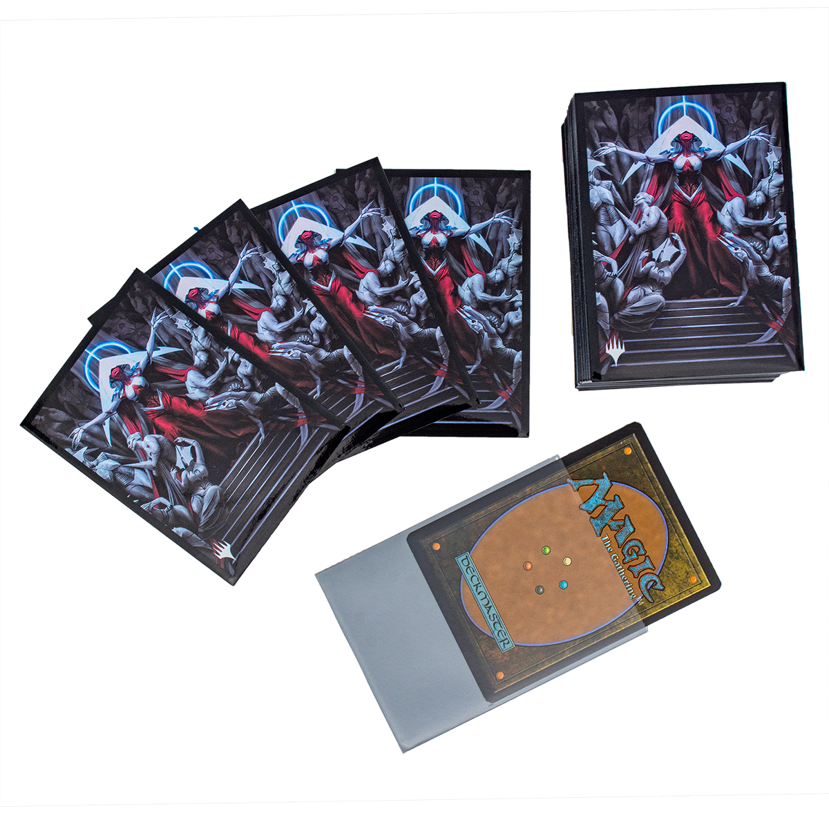 Phyrexia All Will Be One Elesh Norn, Mother of Machines Standard Deck Protector Sleeves (100ct) for Magic: The Gathering | Ultra PRO International