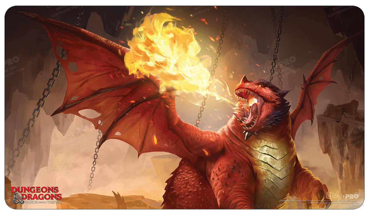 dnd honor among thieves mtg cards Honor Among Thieves Themberchaud Standard Gaming Playmat for Dungeons & Dragons