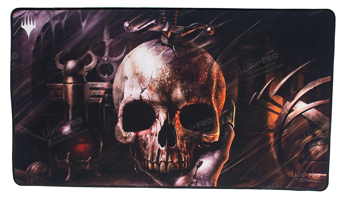 Dominaria Remastered Vampiric Tutor Black Stitched Standard Gaming Playmat for Magic: The Gathering | Ultra PRO International