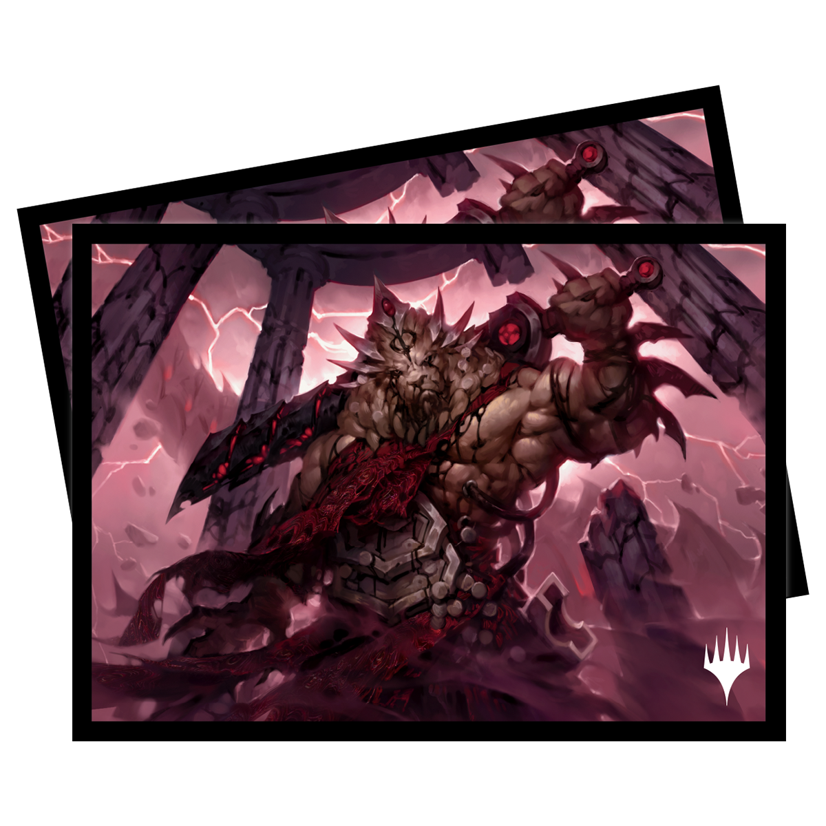 March of the Machine Brimaz, Blight of Oreskos Standard Deck Protector Sleeves (100ct) for Magic: The Gathering | Ultra PRO International