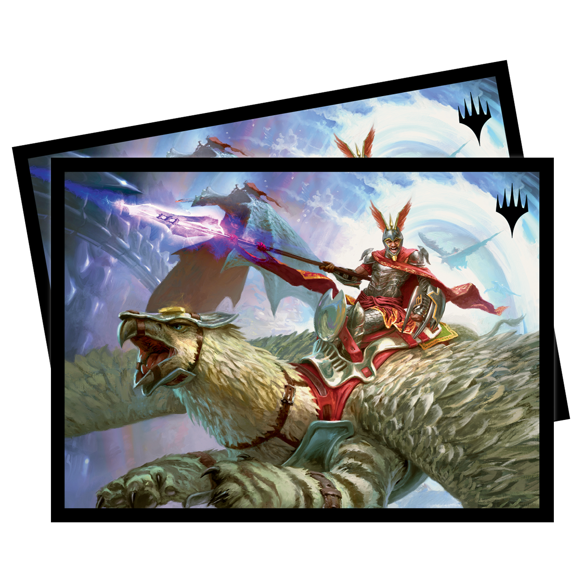 March of the Machine Sidar Jabari of Zhalfir Standard Deck Protector Sleeves (100ct) for Magic: The Gathering | Ultra PRO International