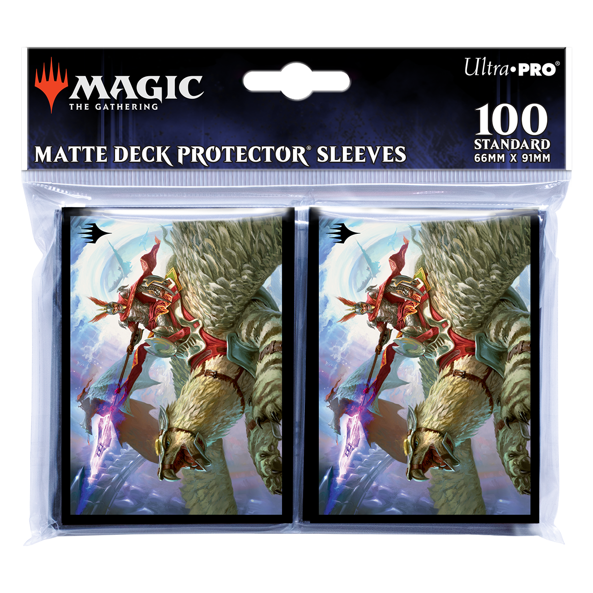 March of the Machine Sidar Jabari of Zhalfir Standard Deck Protector Sleeves (100ct) for Magic: The Gathering | Ultra PRO International