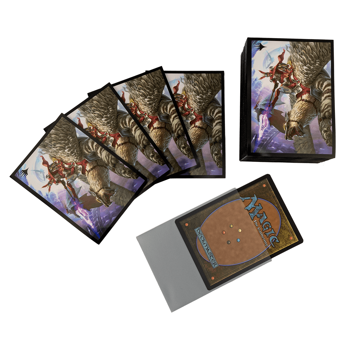 March of the Machine Sidar Jabari of Zhalfir Standard Deck Protector Sleeves (100ct) for Magic: The Gathering | Ultra PRO International