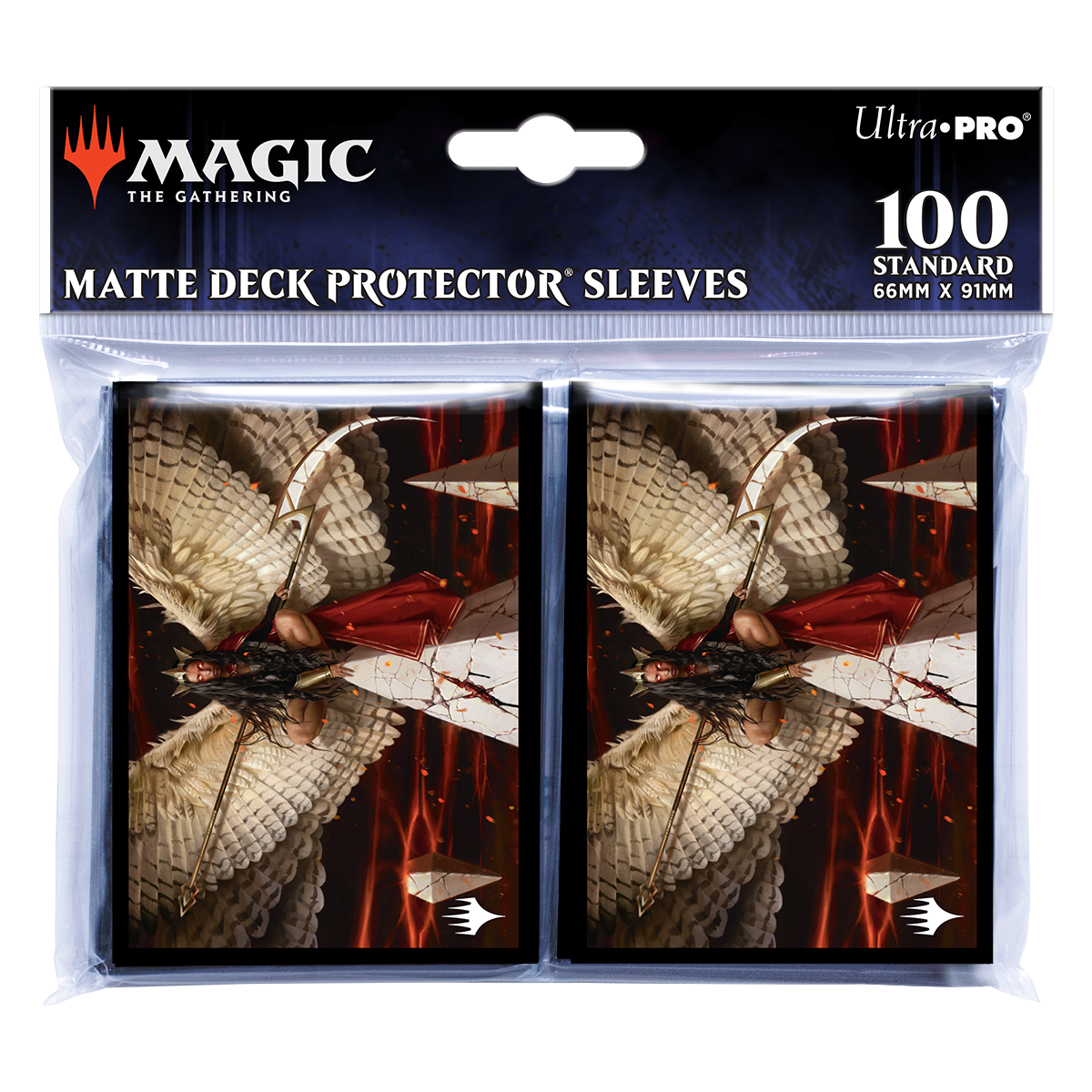 March of the Machine Kasla, the Broken Halo Standard Deck Protector Sleeves (100ct) for Magic: The Gathering | Ultra PRO International