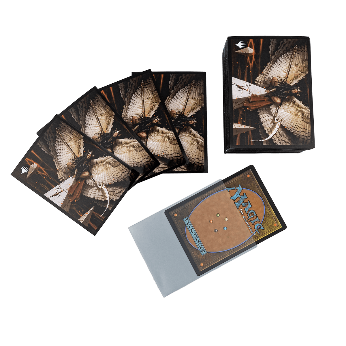March of the Machine Kasla, the Broken Halo Standard Deck Protector Sleeves (100ct) for Magic: The Gathering | Ultra PRO International