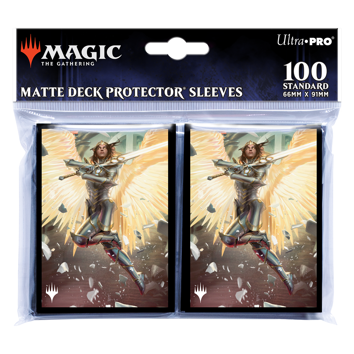 March of the Machine Archangel Elspeth Standard Deck Protector Sleeves (100ct) for Magic: The Gathering | Ultra PRO International